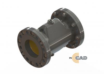 пример 3д-модели арматуры трубопроводной