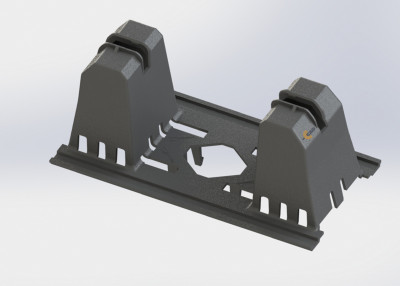 3D модель детали промышленного автомата