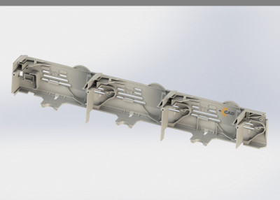 Деталь промышленного автомата - модель после реверса