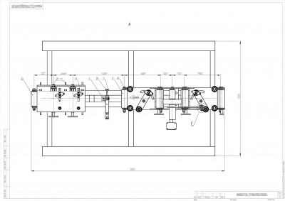 Сборочный чертеж станка