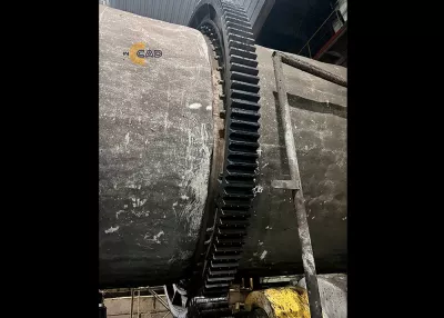 установленный зубчатый венец