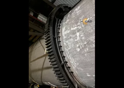 шестерня с метками для сканирования