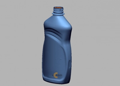 результат сканирования пластиковой бутылки